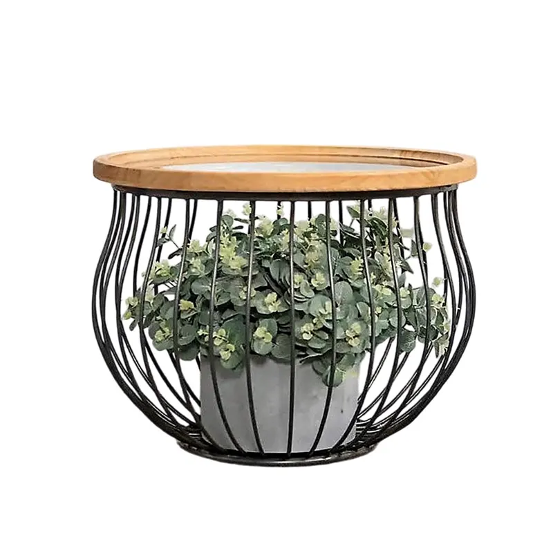Mesa hierro & madera tosca Grande - Mesas de comedor, Uruguay | Decotech