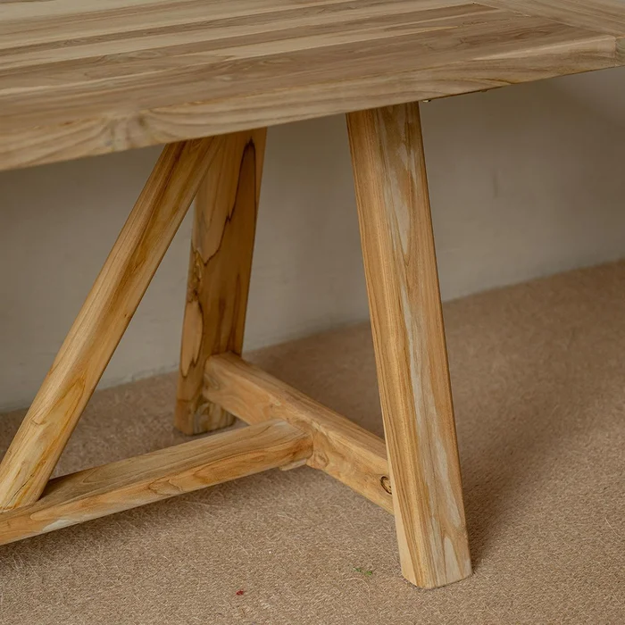 Mesa de comedor Annie en Madera natural - Mesas de comedor, Uruguay | De Arcos, vista 2