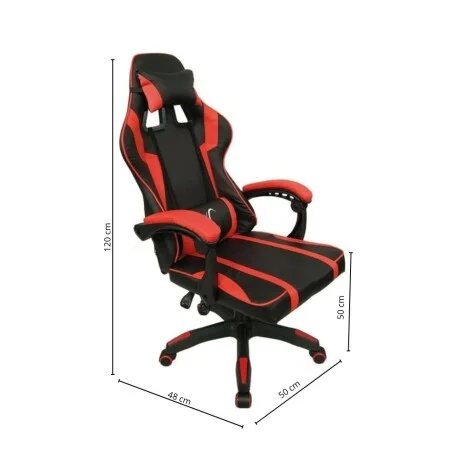 Silla Gamer Handrail en Negro - Sillas de escritorio, Uruguay | La Cueva Muebles, vista 16
