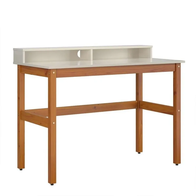 Escritorio California - Off Withe en Beige - Escritorios, Uruguay | La Cueva Muebles