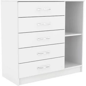 Comodas Cajoneras 5 Cajones 1 Puerta Dormitorio Demo 15d - Cómodas, Uruguay | Soy Hogar, vista 4
