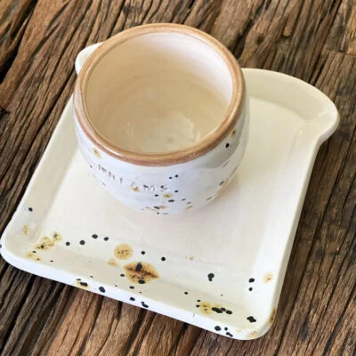 Cápsula mate pintas (mate y tostada) en Blanco - Decoración, Uruguay | Dreams On Time, vista 6