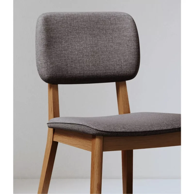 Silla Manhttan Classic lino gris en Gris - Sillas, Uruguay | Concetto Casa, vista 3