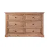 Cómoda 6 Cajones Madera-acacia Natural-beige Westport en Madera natural - Cómodas, Uruguay | Divino, vista 3 de 6