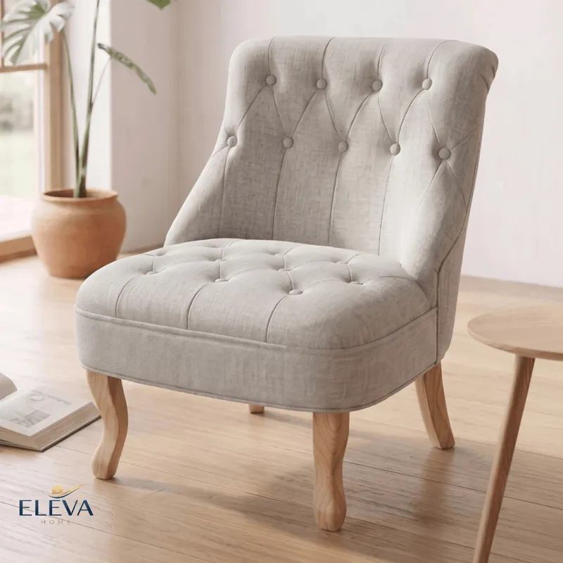 Poltrona Vivaldi Plus - Beige - Beige en Beige - Butacas, banquetas y puffs, Uruguay | Nario Hogar