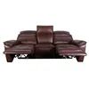 Recliner Eléctrico 3 Cuerpos Cuero-y-simil-cuero Marron Joshua en Marrón - Sillones y sofás, Uruguay | Divino, vista 9 de 10
