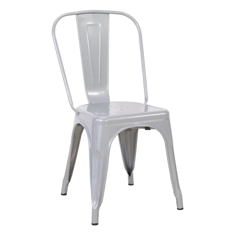 Silla De Comedor Cy-20002 Metal Gris Estilo Tolix en Gris - Sillas, Uruguay | Divino