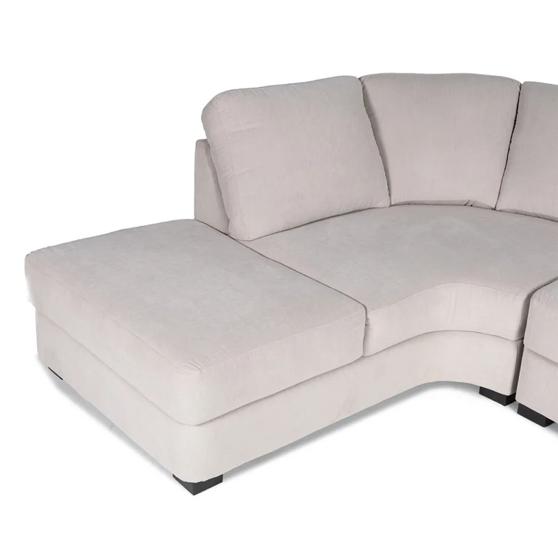 Rinconera Dream - Tela Aquaclean - 3 + Chaise - A fabricar en Beige - Sillones y sofás, Uruguay | Nyr, vista 5