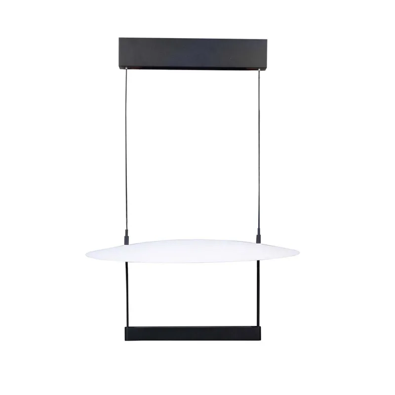 Lampara De Techo Metal Blanco Luna D420 en Blanco - Lámparas colgantes, Uruguay | Divino