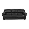 Sillón 3 Cuerpos Cuero Negro Florencia en Negro - Sillones y sofás, Uruguay | Divino, vista 3 de 6