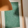 Cuadro abstracto Durkan de papel reciclado verde 100 x 70 cm en Verde - Decoración de pared, Uruguay | Kavehome, vista 3 de 8