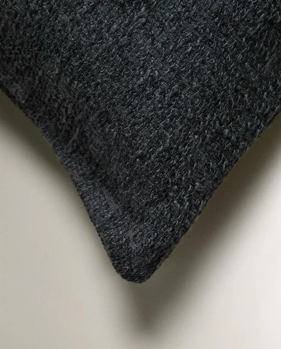 FUNDA COJÍN RIZO en Gris - Textiles, Uruguay | Zara Home, vista 4