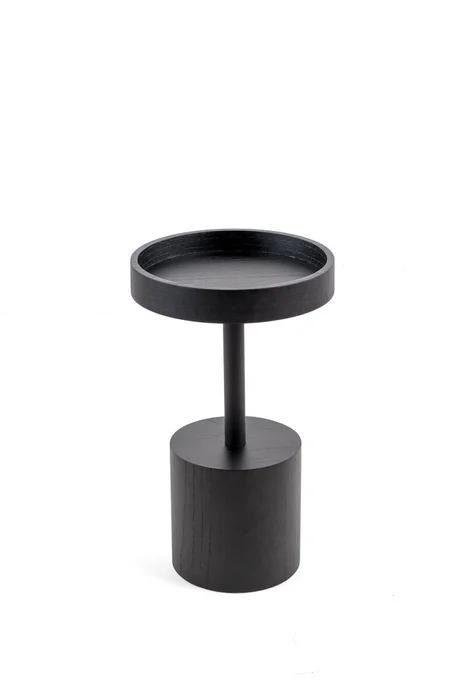 MESA LATERAL STAR M CINAMOMO NEGRA 35X35X55H CM, Uruguay | Vinibel