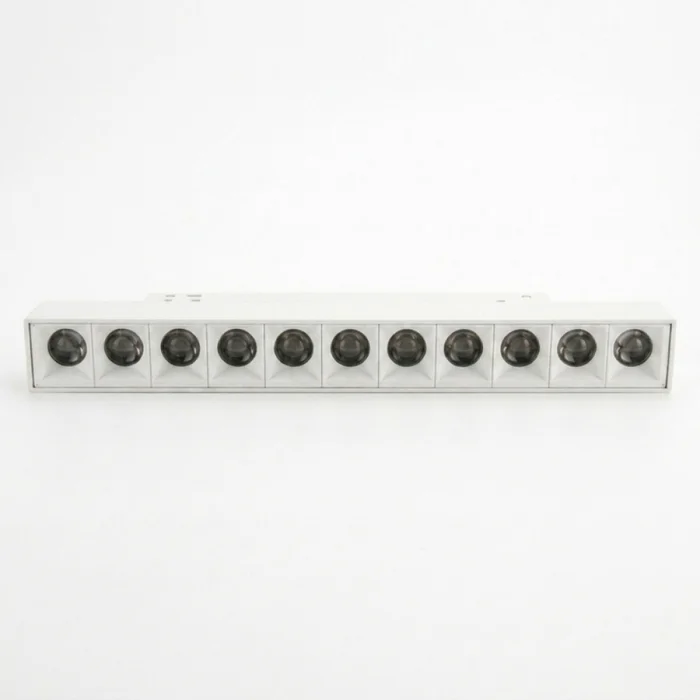 Spot Lineal Magnético G2 6W 2700K Blanco en Negro - Lámparas colgantes, Uruguay | Serlux, vista 3