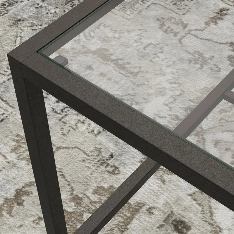 Mesa de Living Sauder Charlotte en Negro - Mesas de living, Uruguay | Ecowood, vista 4