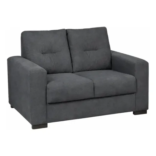 Sofá 2 cuerpos 1.35mts - Tela Pet Friendly Gris en Gris - Sillones y sofás, Uruguay | Champagne Home