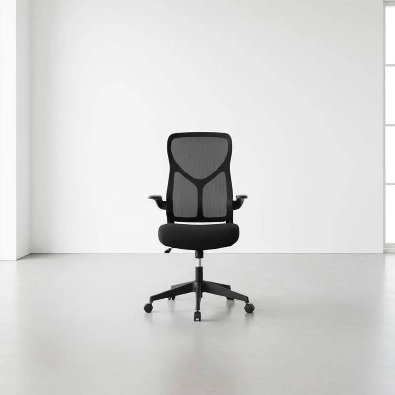 Silla De Oficina Malla-y-metal Negro 3699f en Negro - Escritorios y sillas de escritorio, Uruguay | Divino