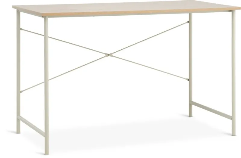 Escritorio VANDBORG 60x120 roble/beige en Madera natural - Escritorios, Uruguay | JYSK