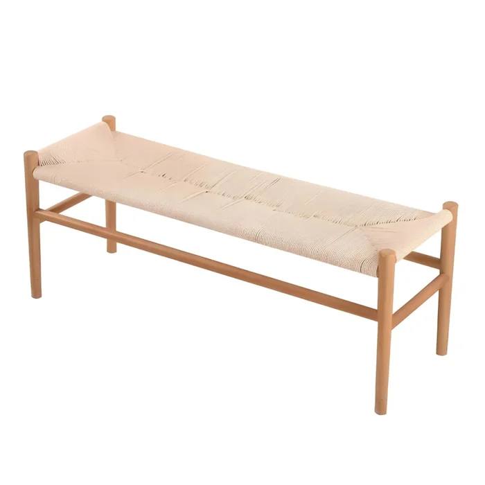 Banco Madera Natural Wishbone - Línea Serena en Madera natural - Sillas, Uruguay | Ecowood, vista 2