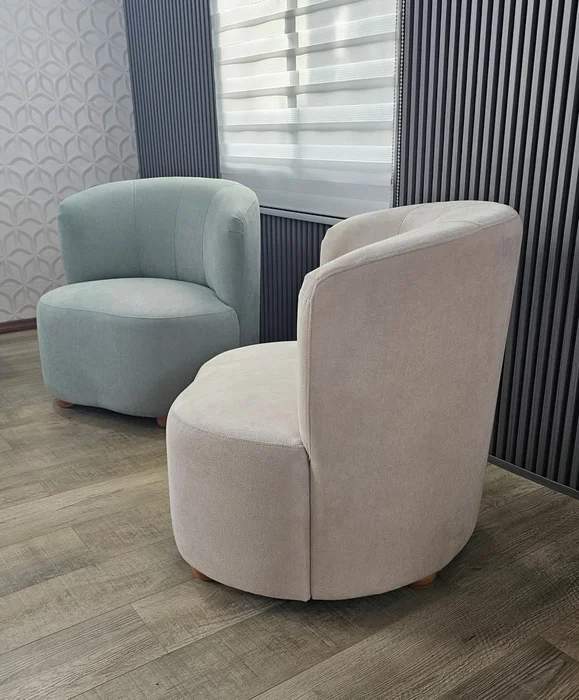 Butaca Maca - Muebles Da Vinci en Celeste - Butacas, banquetas y puffs, Uruguay | Muebles Da Vinci, vista 2