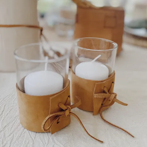 Velas lazo – Set x2 - Decoración, Uruguay | Dreams On Time