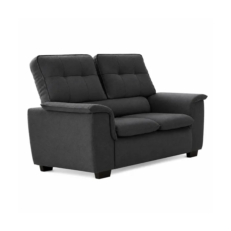 Sillon Sofa Living 2 Cuerpos Tapizado En Tela Alta Calidad en Gris - Sillones y sofás, Uruguay | Soy Hogar
