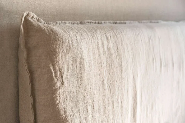 RESPALDO ALMA - LINO CRUDO - 1.90 MTS en Beige - Respaldos de cama, Uruguay | La Iberica, vista 4