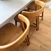SILLA DE BAR BONHAM - MIEL en Madera natural - Sillas, Uruguay | La Iberica, vista 13 de 14
