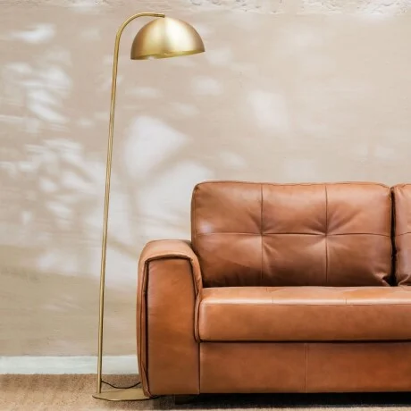 Sillón Cuero Raffaello 3 Cuerpos Amarula en Marrón - Sillones y sofás, Uruguay | Aihaus, vista 2