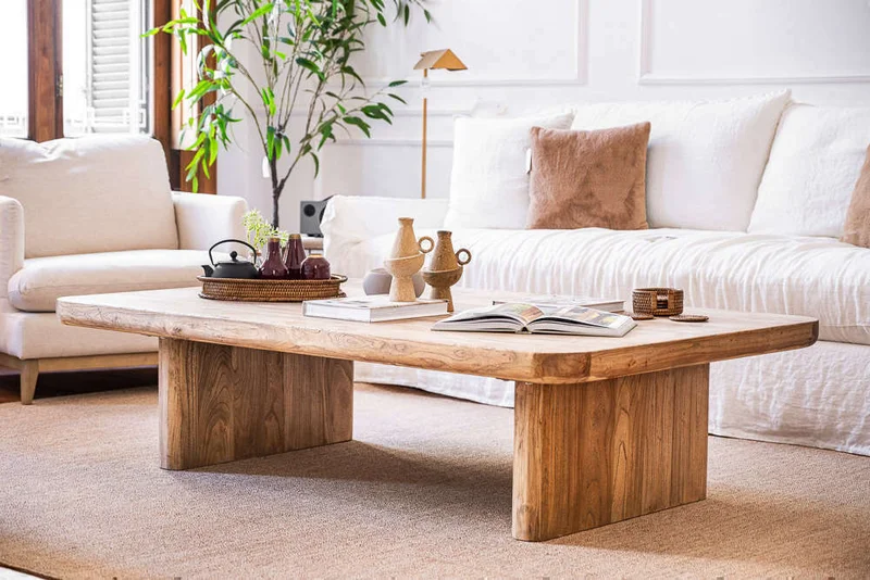 MESA LIVING ATHENA - 1.70 X 1.10 en Madera natural - Mesas de living, Uruguay | La Iberica, vista 6