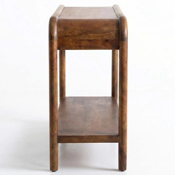 Consola Madera-de-mango Marron Bento Walnut en Marrón - Mesas de living, Uruguay | Divino, vista 4