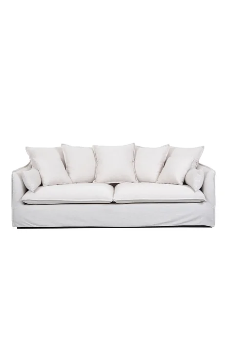 Sofá Hobart, 3 Cuerpos - Crudo / Natural en Madera natural - Sillones y sofás, Uruguay | Indian