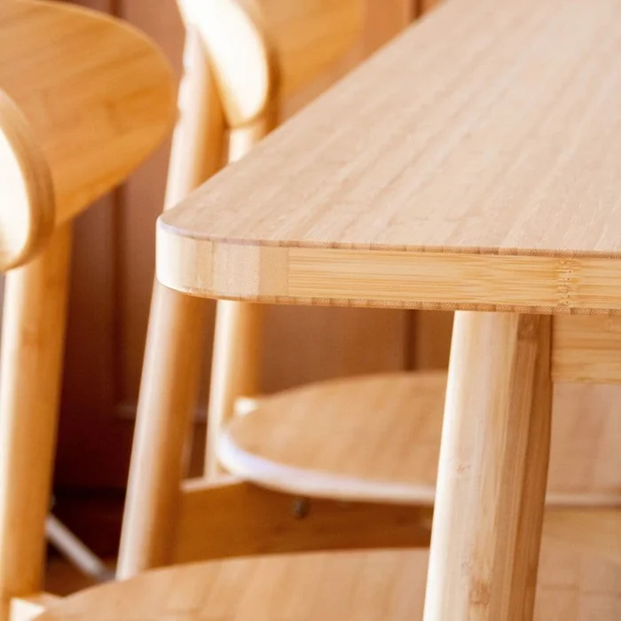 Mesa Malmo en Madera natural - Muebles, Uruguay | Uruguay Bamboo, vista 6