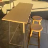 Desayunador Odda (incluye 2 banquetas) en Madera natural - Muebles, Uruguay | Uruguay Bamboo, vista 8 de 8