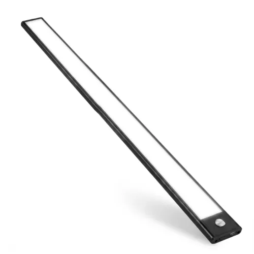 Lámpara Recargable Con Sensor De Movimiento Morais 80CM CCT Negro en Blanco - Lámparas colgantes, Uruguay | Serlux