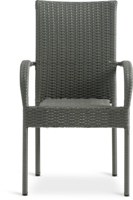 Silla apilable GUDHJEM gris en Gris - Muebles para el exterior, Uruguay | JYSK, vista 3