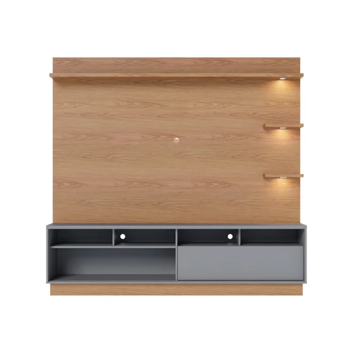 Rack Tv Modular Led Lcd Muebles Living Campeche en FREIJO GRIS - Muebles para TV, Uruguay | Soy Hogar, vista 4