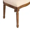 Silla De Comedor Madera Natural-beige Estilo Luis Xv en Beige - Sillas, Uruguay | Divino, vista 5 de 6