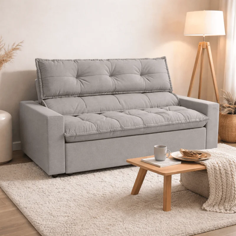 Sofa Viteli 193CM - Retractil/Reclinable en Beige - Sillones y sofás, Uruguay | Balton, vista 7