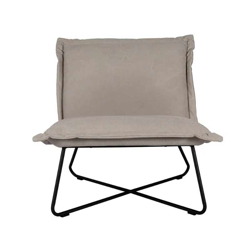 Butaca Madera-y-tela Gris Aruba en Gris - Sillones y sofás, Uruguay | Divino, vista 3