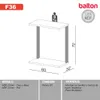 Mesa Auxiliar Lateral Industrial 100% MDF - Linea Factory - Mesas de living, Uruguay | Balton, vista 7 de 7