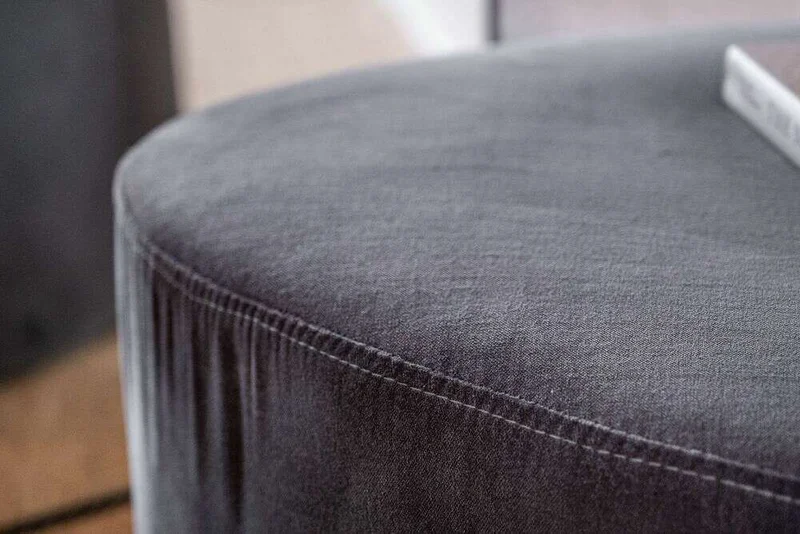 PUFF ORGANIC - TERCIOPELO GRIS en Gris - Butacas, banquetas y puffs, Uruguay | La Iberica, vista 6