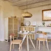 Silla Romane madera de haya acabado natural y chapa de fresno y ratán en Madera natural - Sillas, Uruguay | Kavehome, vista 5 de 10