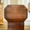VASIJA NEO VIDRIO FACETADO AMBAR - ALTURA 18 CMS en Multicolor - Jarrones, Uruguay | La Iberica, vista 1 de 3
