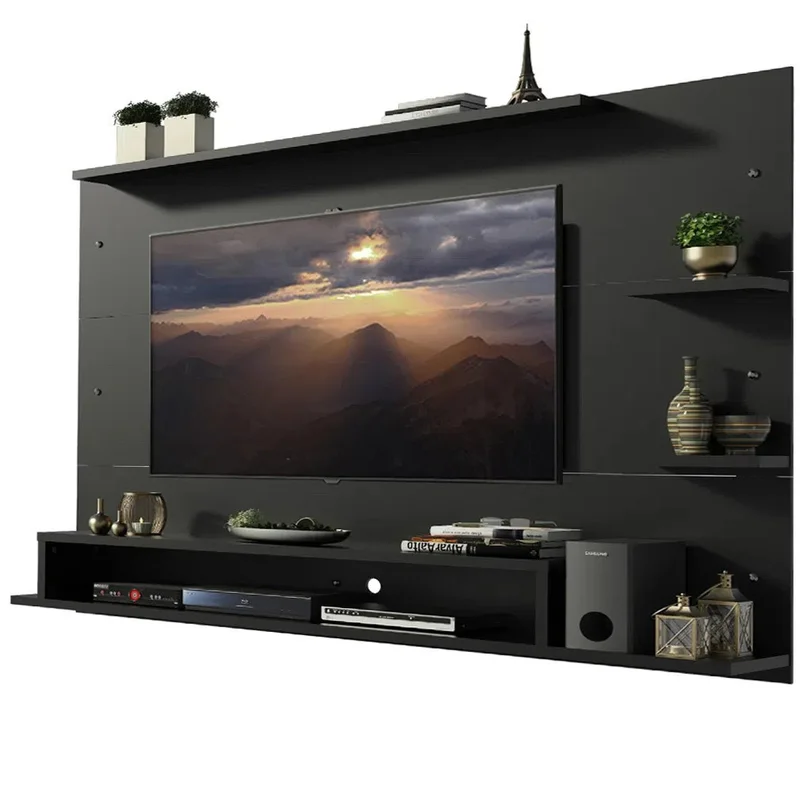 Panel TV con estante hasta 60 Pulgadas en Blanco - Muebles para TV, Uruguay | Balton, vista 16