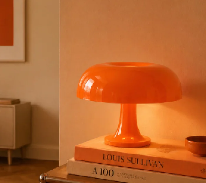 Luminaria Mushroom - Naranja en Naranja - Lámparas de mesa, Uruguay | Samic, vista 2