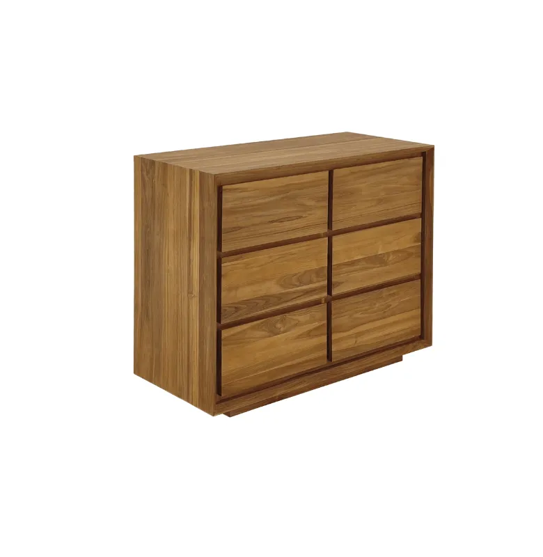 COMODA MANANTIALES 6C en Madera natural - Cómodas, Uruguay | Masinfinito Casa