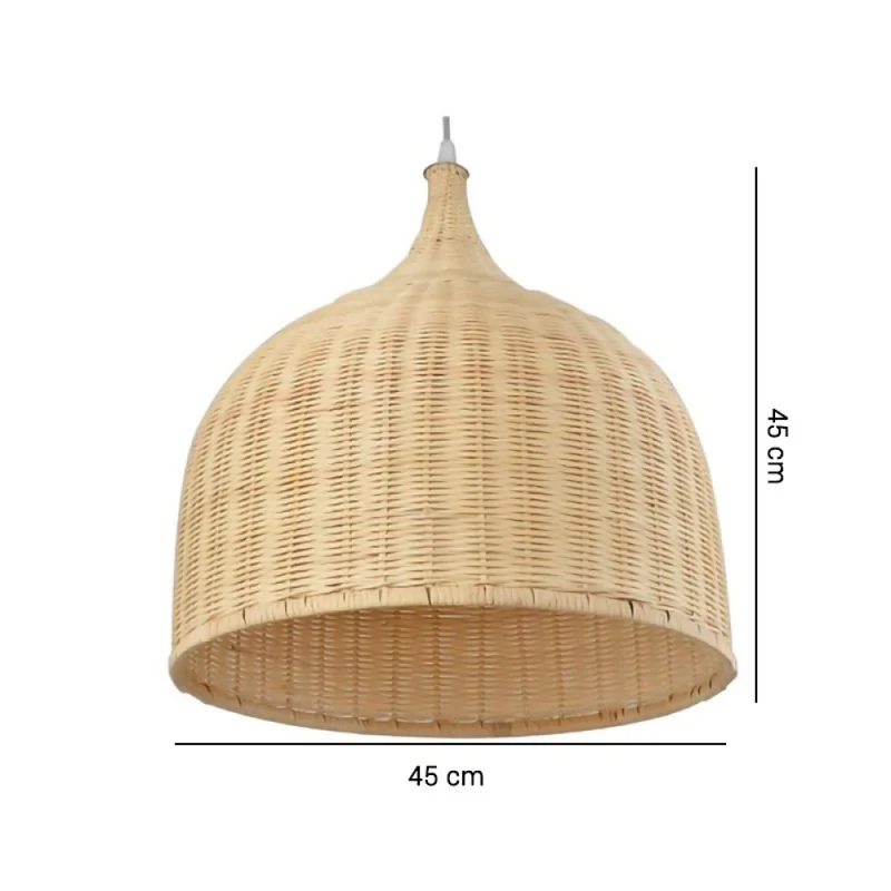 Luminaria Colgante San Diego ø 45 cm en Marrón - Lámparas colgantes, Uruguay | Serlux, vista 5