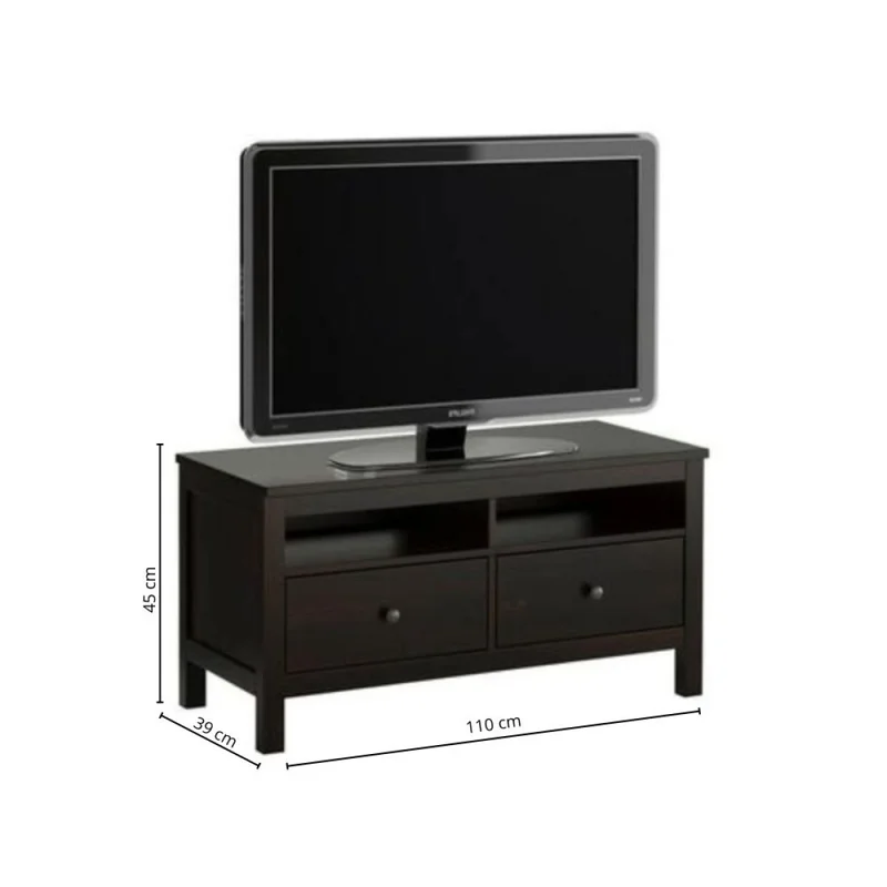 Rack de tv Linea Shaker en Negro - Muebles para TV, Uruguay | La Cueva Muebles, vista 5