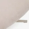 Reposapiés Jaspe - beige y metal con acabado gris FSC 100% en Beige - Butacas, banquetas y puffs, Uruguay | Kavehome, vista 4 de 7
